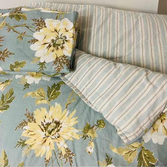 Ralph Lauren Bedding Ralph Lauren Comforter 2 Pillow Shams Set Blue